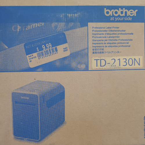 מדפסת מדבקות תרמית BROTHER TD-2130N