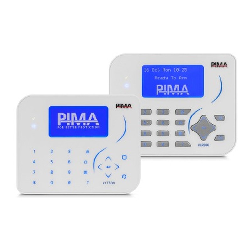 קיט אזעקה PIMA FORCE Basic עם לוח מקשים KLR500 עד 16 אזורים