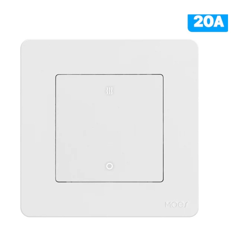 מפסק כוח חכם MOES Zigbee ‏20A עם מדידת צריכת חשמל