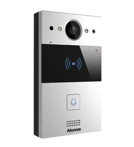 פנל אינטרקום IP Akuvox Mega 220 עם מצלמה וקורא קרבה