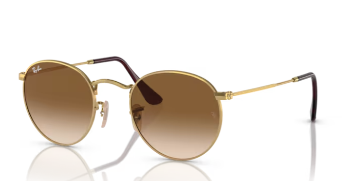 משקפי שמש לנשים של רייבן Ray-Ban RB 3447 ROUND METAL 001\51 47-21