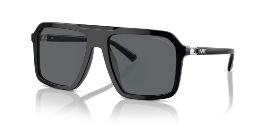 משקפי שמש של מייקל קורס 0MK2218U - Murren 300587 - Black 58-18 145
