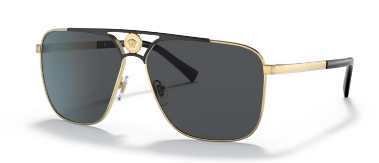 משקפי שמש של ורסצ'ה 0VE2238 143687 - Gold/matte black 61-13 140