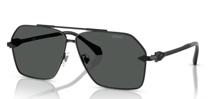 משקפי שמש של ורסצ'ה 0VE2284 143687 - Matte black 63-10 140