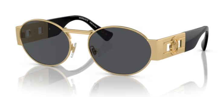 משקפי שמש של ורסצ'ה 0VE2264 100287 - Matte gold 58-18 140