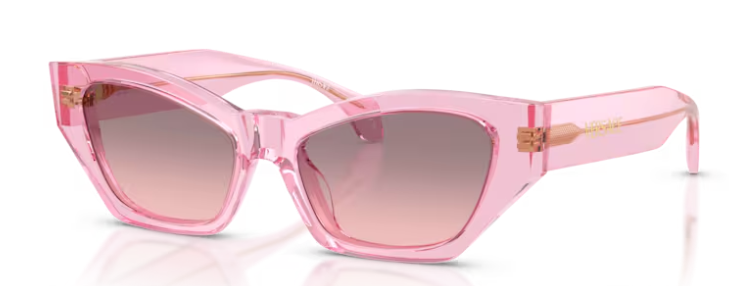 משקפי שמש של ורסצ'ה 0VE4488U 53705M - Transparent rose 53-17 140