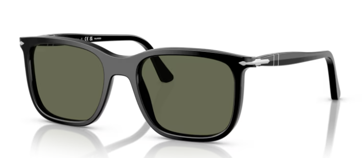 משקפי שמש של פירסול 0PO3357S - Renzo 95/58 - Black 53-19 145
