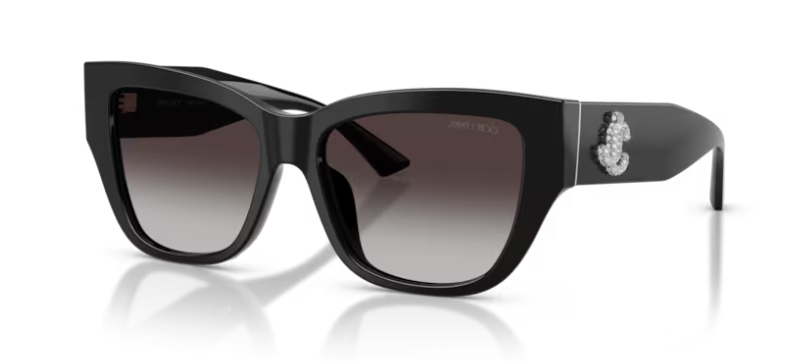 משקפי שמש של ג'ימי צ'ו 0JC5039BU 50008G - Black 54-16 140