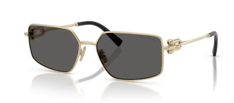 משקפי שמש של טיפאני אנד גו 0TF3111 6021S4 - Pale gold 58-16 140